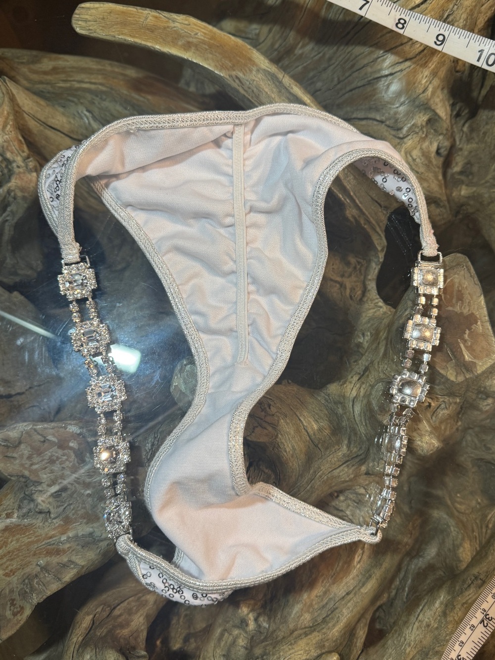 Crystal Rhinestone Sequins bottoms - Picture 6 of 8